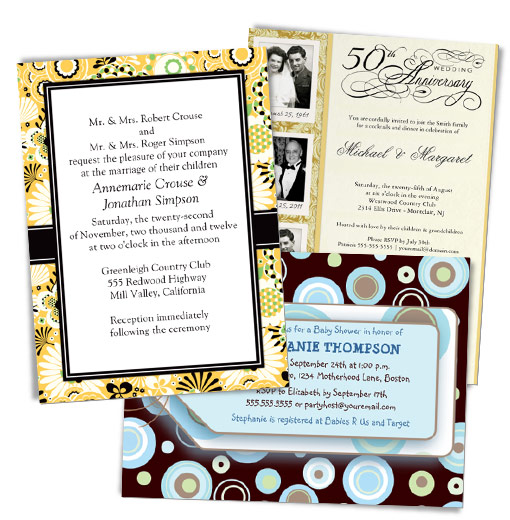 Custom Invitations