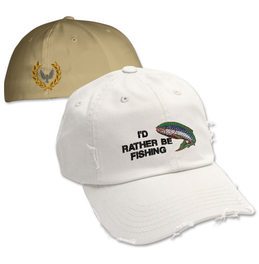 custom embroidered hats picture