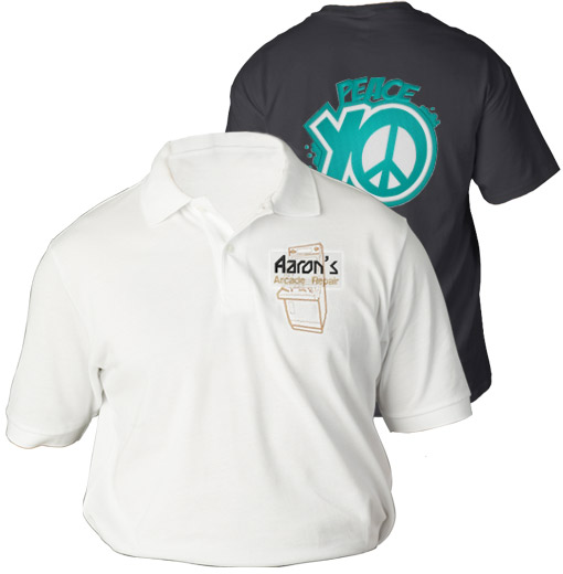 custom embroidery shirts and polos picture