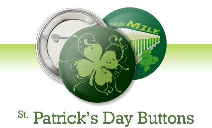St. Patricks Day Buttons