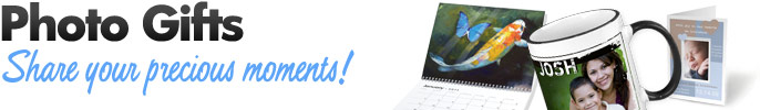 Photo Gifts, Personalised Photo Gift Ideas - Photo Mugs, Photo Calendars