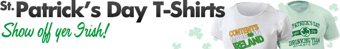 St. Patrick's Day T-Shirts, St Patricks Day T Shirt Designs,  St Patrick's Day Shirts